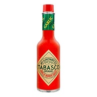 Tabasco Molho De Pimenta Vermelha Suave Com Alho Frasco 60Ml - imagem 1