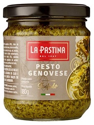 La Pastina Molho Pesto Alla Genovese Com Trufas 180G - imagem 2