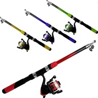 Kit Pesca Completo: 2 Varas + 2 Molinetes - imagem 2