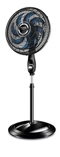Ventilador de Coluna Mondial Super Turbo 8 Pás - 140W, 110V, Preto - imagem 2