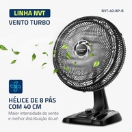 Ventilador de Mesa Mondial 40cm Turbo 140W - Potência e Estilo para seu Ambiente - imagem 4
