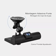 Câmera Veicular 3 em 1 Full HD 1080p: Segurança Total com Visão Noturna e Monitor de Estacionamento - imagem 3