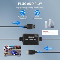 Adaptador Wii para HDMI: Imagem HD 1080p e Áudio 3.5mm | Jogue no seu Monitor Moderno! - imagem 4