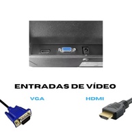 Monitor BRX 21" LED 75hz HDMI VGA Preto - imagem 4