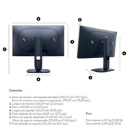 Monitor Gamer Alienware 25 320Hz - AW2525HM - imagem 3