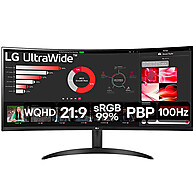 Monitor Gamer LG 34 UltraWide WQHD: 100Hz, HDR10 e FreeSync - imagem 1