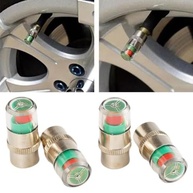 4 Tampas de Válvula Monitor de Pressão de Pneu Universal - Segurança Visual e Economia - imagem 4