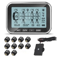 Tyona TPMS: Monitore a Pressão dos Pneus do seu Caminhão/Trailer com Tela de 4.5" e 10 Sensores - imagem 2
