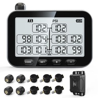 GUTA TPMS para Reboque e RV: Monitore Pneus com 10 Sensores, Alertas Inteligentes e Economia de Combustível - imagem 2