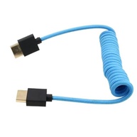 Cabo Espiral HDMI 2.1 8K: Alta Velocidade para Câmeras, Monitores e Placas de Captura - imagem 4