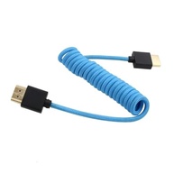 Cabo Espiral HDMI 2.1 8K: Alta Velocidade para Câmeras, Monitores e Placas de Captura - imagem 3