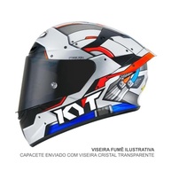 Capacete KYT TT Course Ratthapark Space Monkey Replica - Segurança e Estilo para Você! - imagem 3