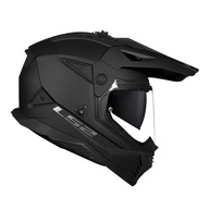 Capacete LS2 MX 702 Pioneer 2 Monocolor Preto Fosco - Aventura e Segurança para Você! - imagem 2
