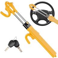 MONOJOY Trava de volante preta, Amarelo, Large, Trava de volante - imagem 2