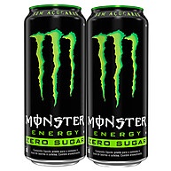 Monster Zero Açúcar: Kit 2x473ml - Energia Sem Culpa! - imagem 1