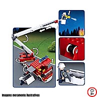 Cubic Caminhão de Bombeiros: Aventura e Montagem! - imagem 2