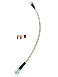Mangueira de Freio SS Trançada Universal 35,5cm com Bloco de Montagem - Upgrade Essencial - imagem 2