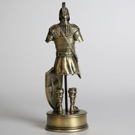 Estátua de Armadura de Deus - 25,4 cm - Kit Montagem Criativa em Resina Pintada à Mão - imagem 4