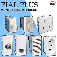 Monte seu Kit Ideal de Módulos Pial Plus: Complete sua instalação elétrica com estilo e segurança - imagem 1