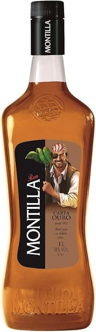 Montilla Rum Ouro 1000 Ml - imagem 1