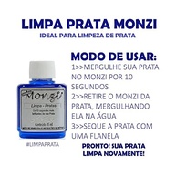 Limpa Prata 35ml Monzi - Brilho Instantâneo e Proteção Duradoura - imagem 5