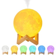 Moon Glow 3D Premium 880ml – Umidificador com Luz de Lua, Aromatizador e Iluminação LED - imagem 2