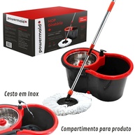 Mop Giratório 360°: Limpeza Rápida e Fácil! - imagem 1