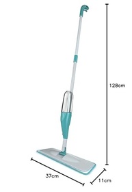 Flash Limp - Kit Mop Spray Fit + 2 Refis Microfibra para Limpeza Inteligente - imagem 3