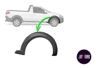 Kit Moldura Dianteira e Traseira Direita Original Mopar para Fiat Strada 2014+ - imagem 2