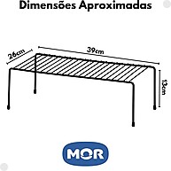 Organizador para Armário G Aço Carbono 5kg - MOR - imagem 2