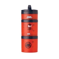 Whiskware Recipientes Empilháveis Homem-Aranha - 3 Copos com Design Oficial Miles Morales - imagem 2