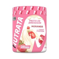 Nutrata Pasta de Amendoim Sabor Morango 600g - imagem 2