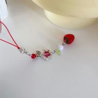 Lanyard Morango Y2K: Charme e Segurança! - imagem 3