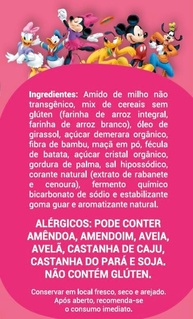 ARUBA NATURAL - BISCOITO ARUBA KIDS MINNIE MORANGO 30G - imagem 3