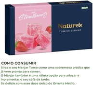 Manjar Turco Doce Árabe de Morango 250g OGUT - imagem 3