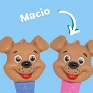 Mordedor Chocalho Cachorro Rosa: Acalma e Diverte! - imagem 1