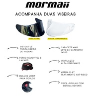 Capacete Mormaii Classic Laranja Fosco: Segurança e Estilo para Você! - imagem 3
