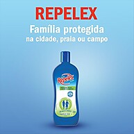 Repelente Loção Suave Repelex 200ml - Proteção Familiar Contra Mosquitos - imagem 2