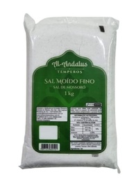 Sal Marinho de Mossoró Sem Iodo Al Andalus 1kg - imagem 2