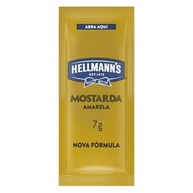 Hellmann's Mostarda 168 Unidades Sachê 7g - imagem 1