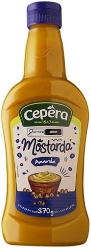 Mostarda Amarela Cepêra 370g - imagem 3