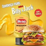 Billy & Jack, Mostarda, 200 Gramas - imagem 2