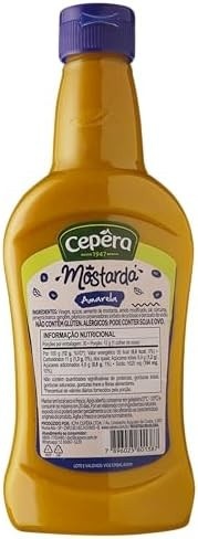 Mostarda Amarela Cepêra 370g - imagem 1