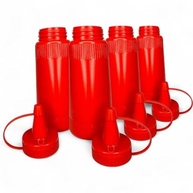 Kit C/4 Bisnagas Plástico Ketchup, Maionese E Mostarda 200ml (Ketchup) - imagem 3