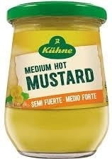 Kühne Mostarda Média Picante, 255g, Importada da Alemanha - imagem 1