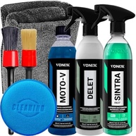 Kit Sintra Fast 500ml Vonixx Delet 500ml Vonixx Moto-V 500ml Vonixx e Acessórios Para Estética Automotiva Karbox - imagem 2