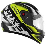 Capacete Moto Fechado Mixs Fokker Storm 56 Amarelo: Segurança e Estilo para Sua Jornada - imagem 3