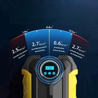 Compressor de Ar Digital 12V Portátil: Encha Pneus de Carro, Bike e Moto com Facilidade! - imagem 3