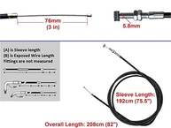 Cabo Acelerador Universal RedCap 190cm para Scooter, Kart, Mini Moto e Buggy - Durabilidade e Performance - imagem 3