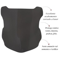 Acrílico Sem Ferragem 35CM para Moto Lander 250 - Fumê | Proteção Elegante e Segura - imagem 3